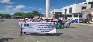 Protestan familiares de paramédico desaparecido