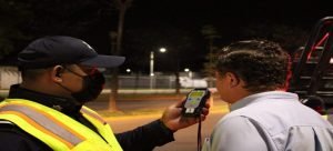 24 detenidos por manejar alcoholizados