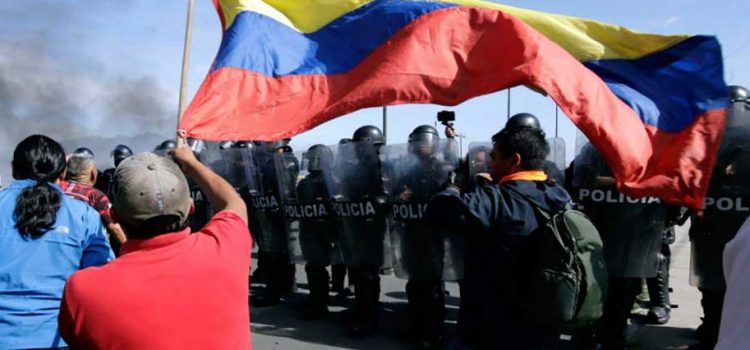 Decreta Presidente de Ecuador estado de excepción Decreta Presidente de Ecuador estado de excepción