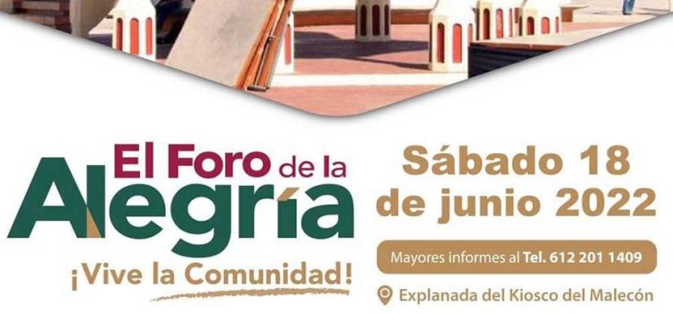 Disfruta de una edición más del “Foro de la Alegría”