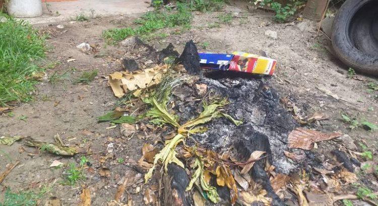 Con repelentes y quema de basura ciudadanos combaten al dengue en Tabasco