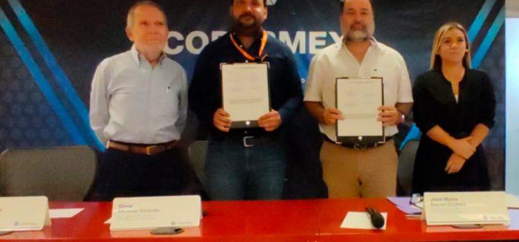 Coparmex con CRG Seguros y Fianzas firman convenio