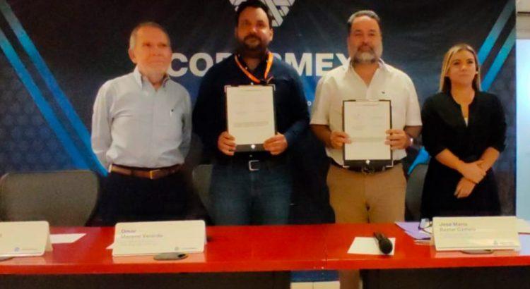 Coparmex con CRG Seguros y Fianzas firman convenio