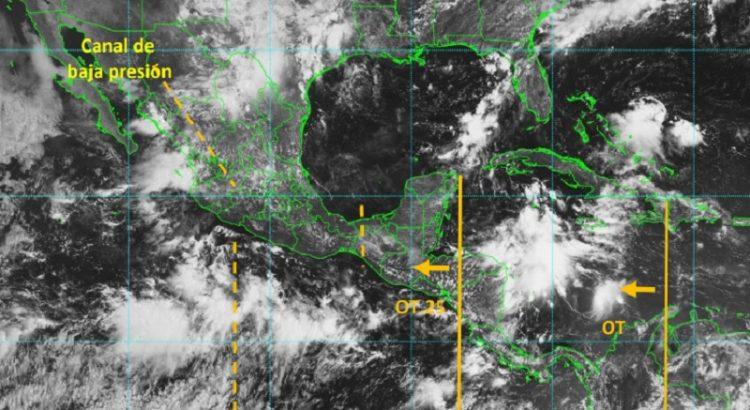 La onda tropical 25 ocasionará lluvias en Tabasco