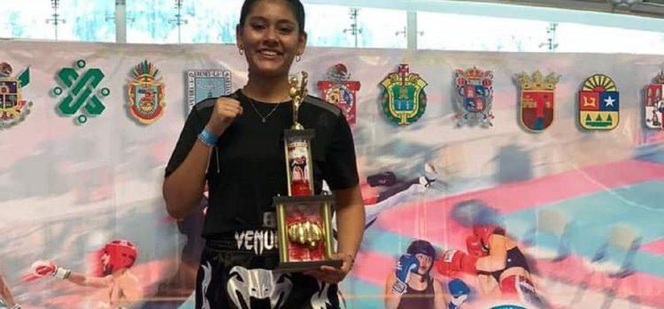 Campeona Kickboxing se encuentra en buen estado