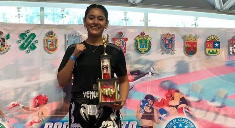 Campeona Kickboxing se encuentra en buen estado