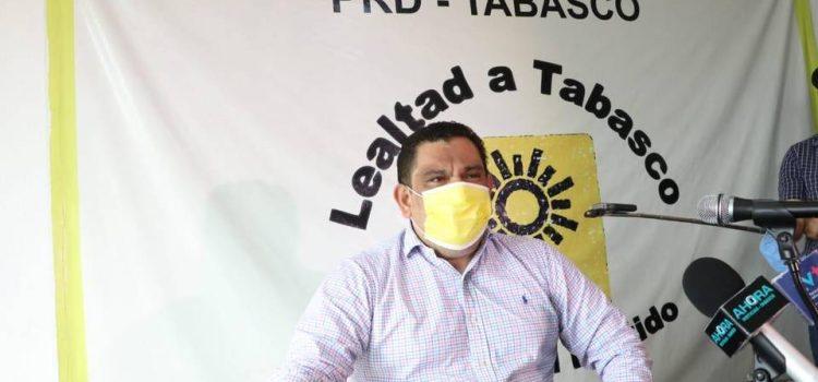 PRD Tabasco interpondrá denuncia contra MORENA