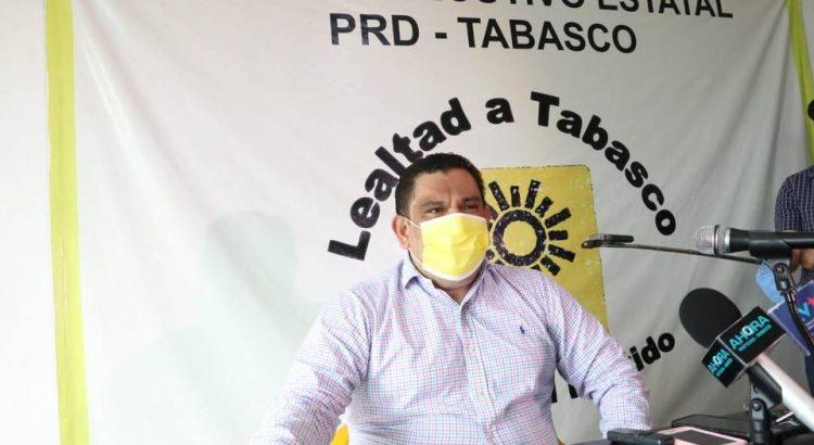 PRD Tabasco interpondrá denuncia contra MORENA