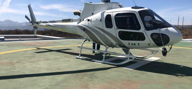 Helicóptero donado por empresa petrolera no ha sido entregado a Tabasco