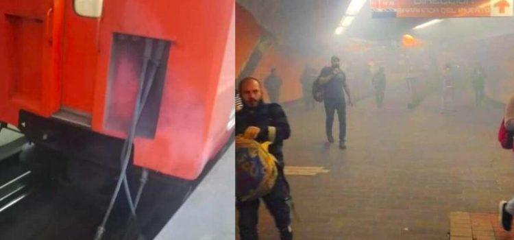 Se desprenden vagones del Metro CDMX