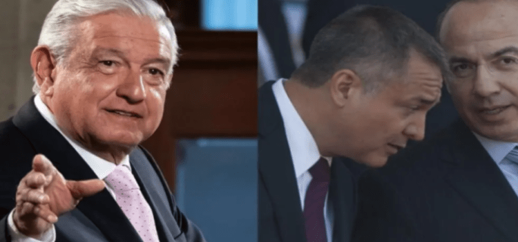 AMLO se burla del intento de Calderón por deslindarse del caso de García Luna