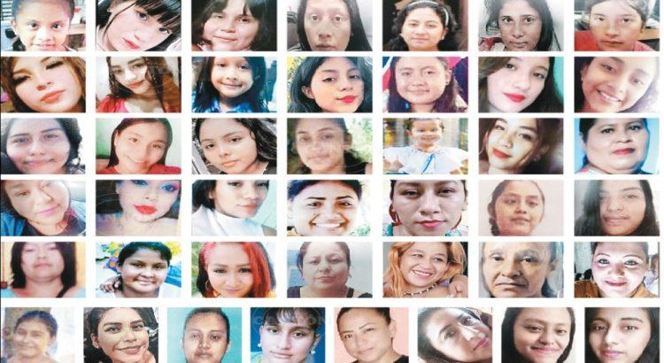 Desaparecen 48 mujeres y niñas en Tabasco