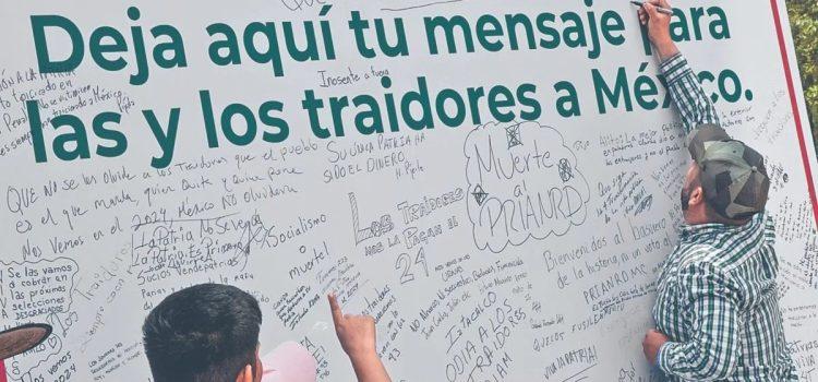 Es calumnia llamar “traidores a México” a legisladores