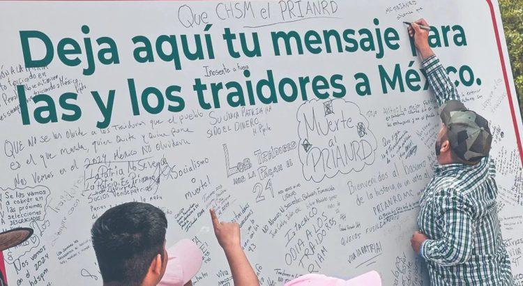 Es calumnia llamar “traidores a México” a legisladores