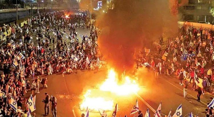 Repunta la furia en Israel