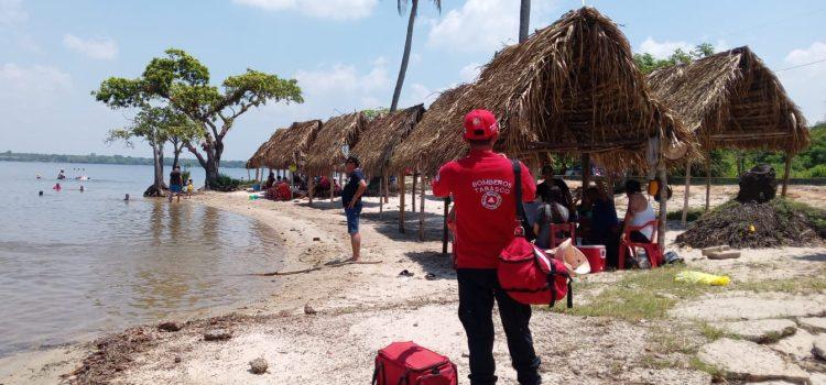 Protección Civil de Tabasco monitorea las playas de la entidad