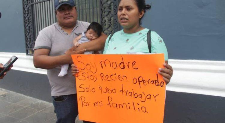 Vendedora denuncia que Fiscalización del Ayuntamiento de Centro le decomisó su mercancía