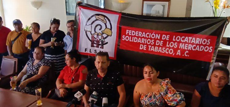 Presentan la Federación de Locatarios Solidarios de los Mercados en Tabasco