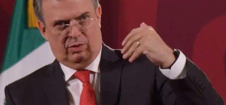 Descarta Ebrard llegada masiva de migrantes devueltos de EU