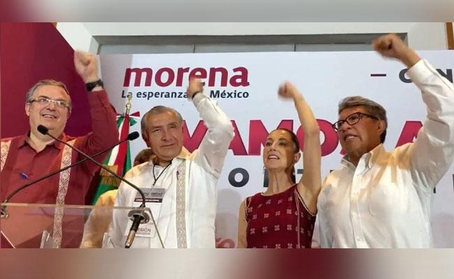 Aceptan “corcholatas” lineamientos para elección de candidato