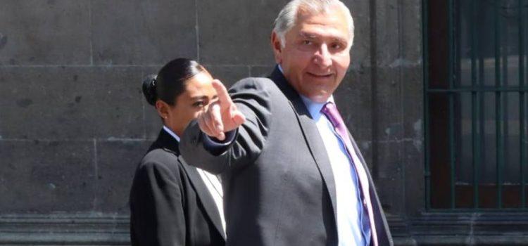 Adán Augusto visitará Tabasco en el mes de julio