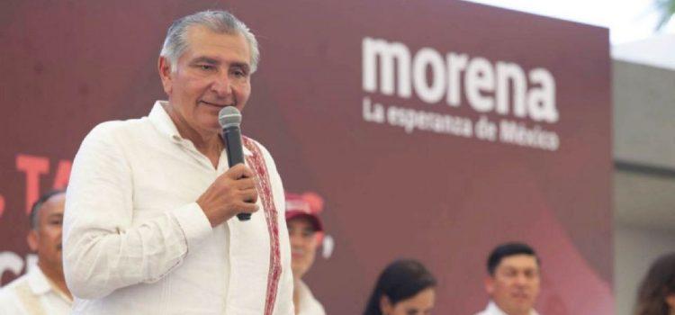 Adán Augusto anuncia su regreso a Tabasco en agosto