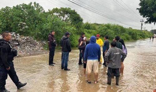 Fuertes lluvias afectaron el municipio Centro