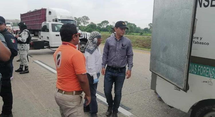 INM lamenta el fallecimiento de cinco migrantes en un accidente en Tabasco