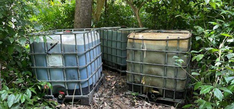 Aseguran más de 8 mil litros de hidrocarburo en Paraíso