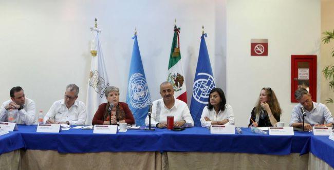 Se reunen Gobernador de Tabasco y la Canciller por temas migratorios
