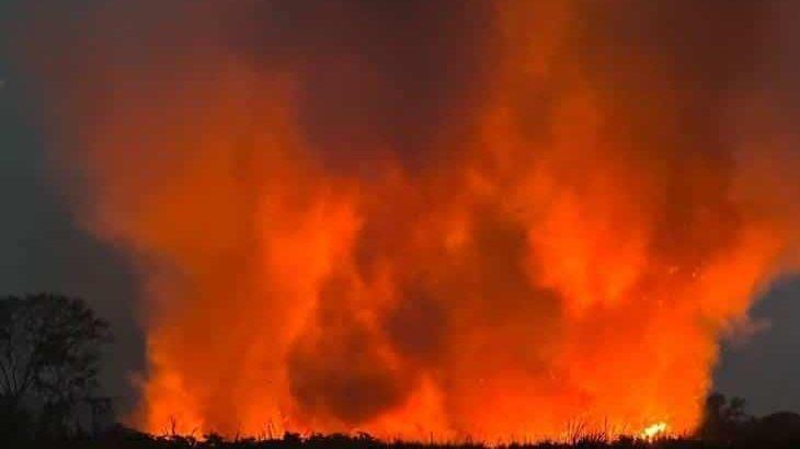 Se registra incendio en Fraccionamiento Nueva Imagen