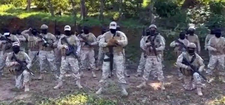 Presuntos integrantes del CJNG advierten una limpia en Tabasco