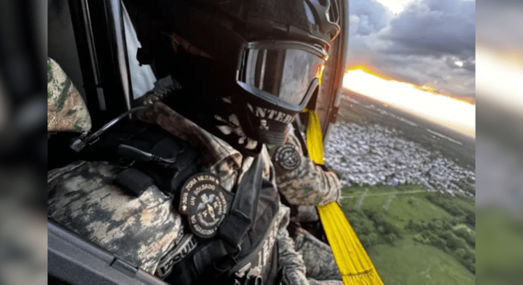 Refuerzan seguridad en Tabasco con operativo aéreo