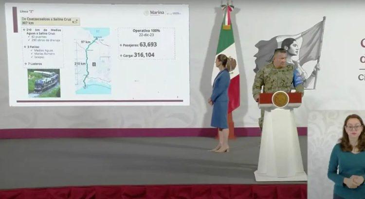 Tren Interoceánico del Istmo de Tehuantepec por Tabasco para finales del 2026