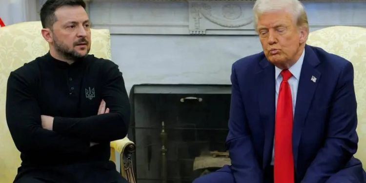 Trump y Zelenski se dan “agarrón” en la Casa Blanca