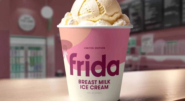 Lanzarán helado sabor “leche materna”