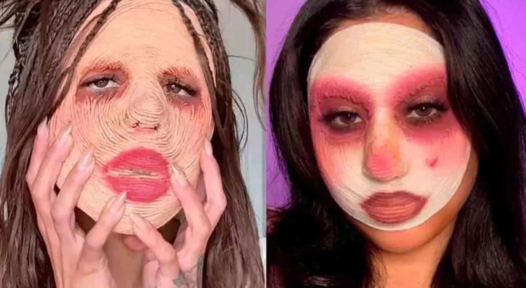 La nueva tendencia en belleza femenina: el “maquillaje de hilo”