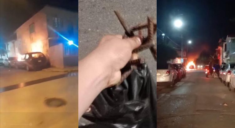 Violencia en Tabasco: quema de autos, balaceras y narcomantas activan código rojo en Villahermosa