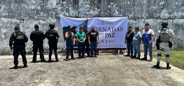 Rescatan a siete personas privadas de la libertad en Tabasco