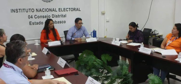 INE Tabasco alista elecciones con 98% de funcionarios capacitados