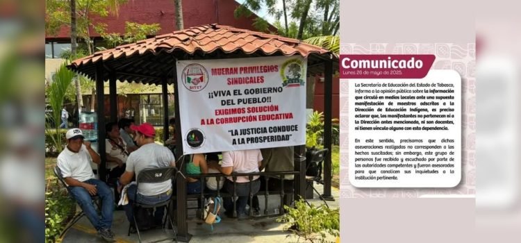 SETAB fija postura sobre manifestación de docentes