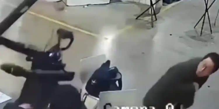 Robot se vuelve “loco” y agrede a sus creadores