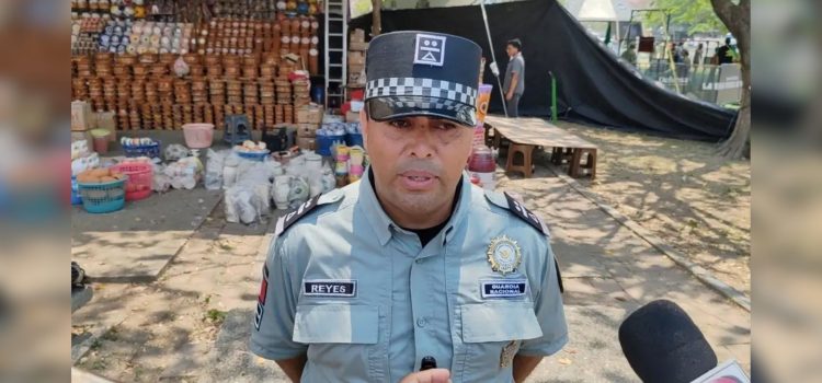 Despliega GN mil agentes para la seguridad de la Feria Tabasco las 24 horas