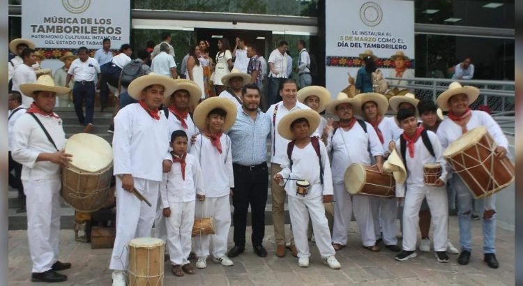 Congreso de Tabasco declara el 5 de marzo como Día del Tamborilero Tabasqueño