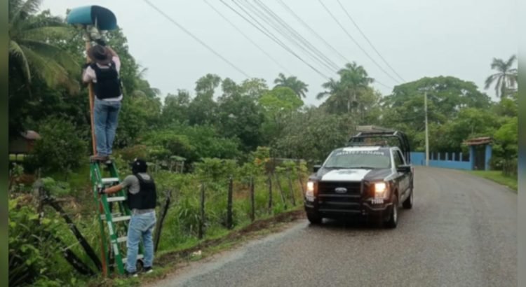 Desactivan 93 cámaras clandestinas utilizadas por presuntos delincuentes en cuatro municipios de Tabasco