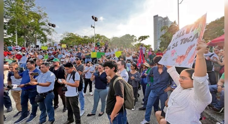 No al Museo Nacional Olmeca en Tabasco