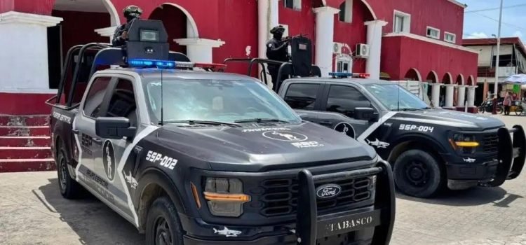 Secretaría de Seguridad refuerza la frontera de Tabasco con Guatemala