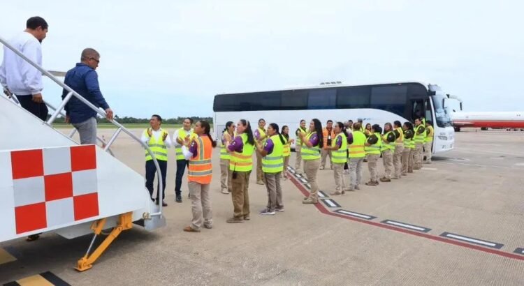 Tabasco ha recibido durante este año 100 vuelos con 10 mil repatriados: Segotab