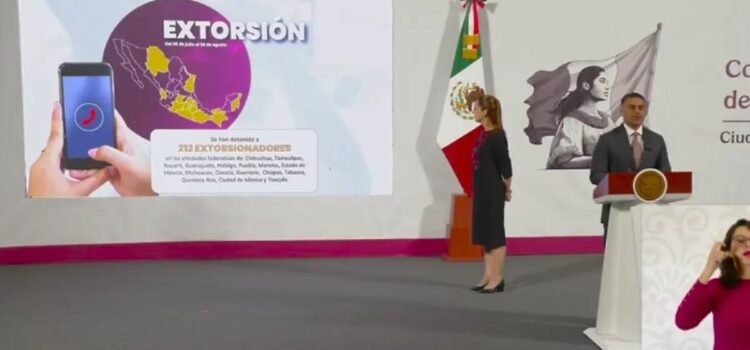 Tabasco entre los estados que concentran más detenciones por el delito de extorsión