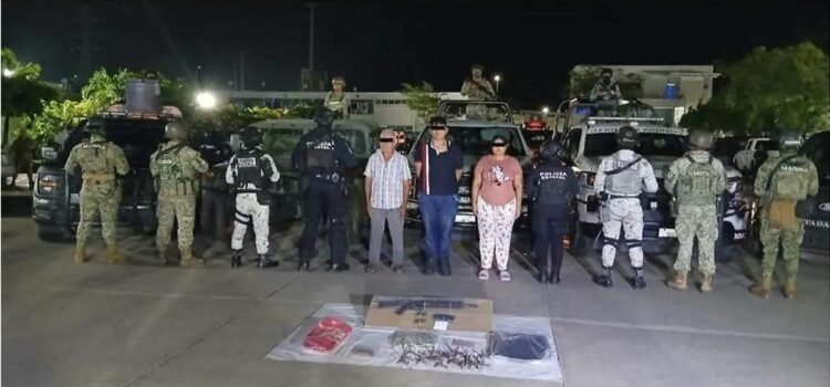 Detienen FIRT Olmeca a ‘El Maco’ en Medellín y Madero; tenía armas, droga y ponchallantas